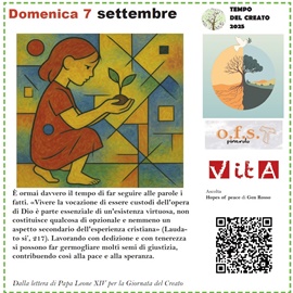 Domenica 7 settembre 2025